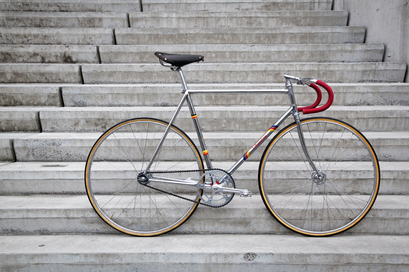 Vintage shop track bike