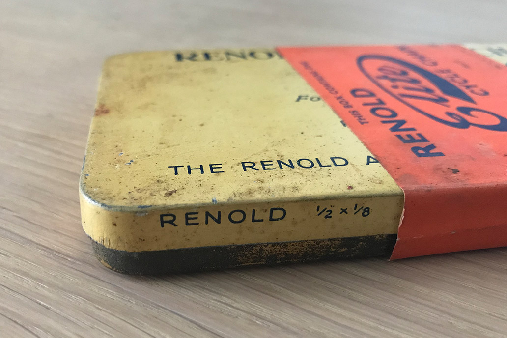 renold Pista track bicycle chain NOS